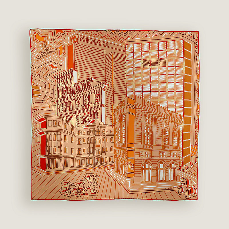 Faubourg City scarf 70 | Hermès Mainland China